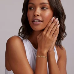 Link Bracelets<LAGOS 18K Gold Petite Link Bracelet