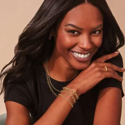 Chains<LAGOS 18K Gold Petite Link Necklace