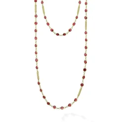 Gemstones<LAGOS 18K Gold Rhodolite Garnet Necklace