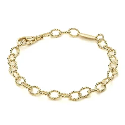 Link Bracelets<LAGOS 18K Gold Small Link Bracelet