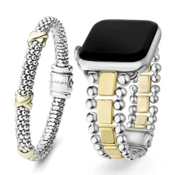 Two-Tone<LAGOS 18K Gold Smart Caviar Gift Set