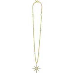 Diamonds<LAGOS 18K Gold Statement Diamond Pendant Necklace