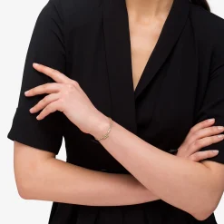 Gold<LAGOS 18K Gold Superfine Caviar Bracelet