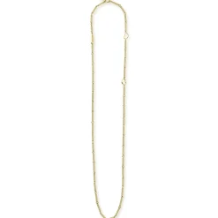 Gold<LAGOS 18K Gold Superfine Caviar Link Necklace