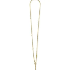 Gold<LAGOS 18K Gold Superfine Caviar Link Necklace