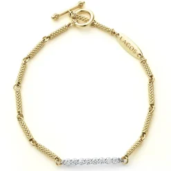 Diamonds<LAGOS 18K Gold Superfine Diamond Bracelet