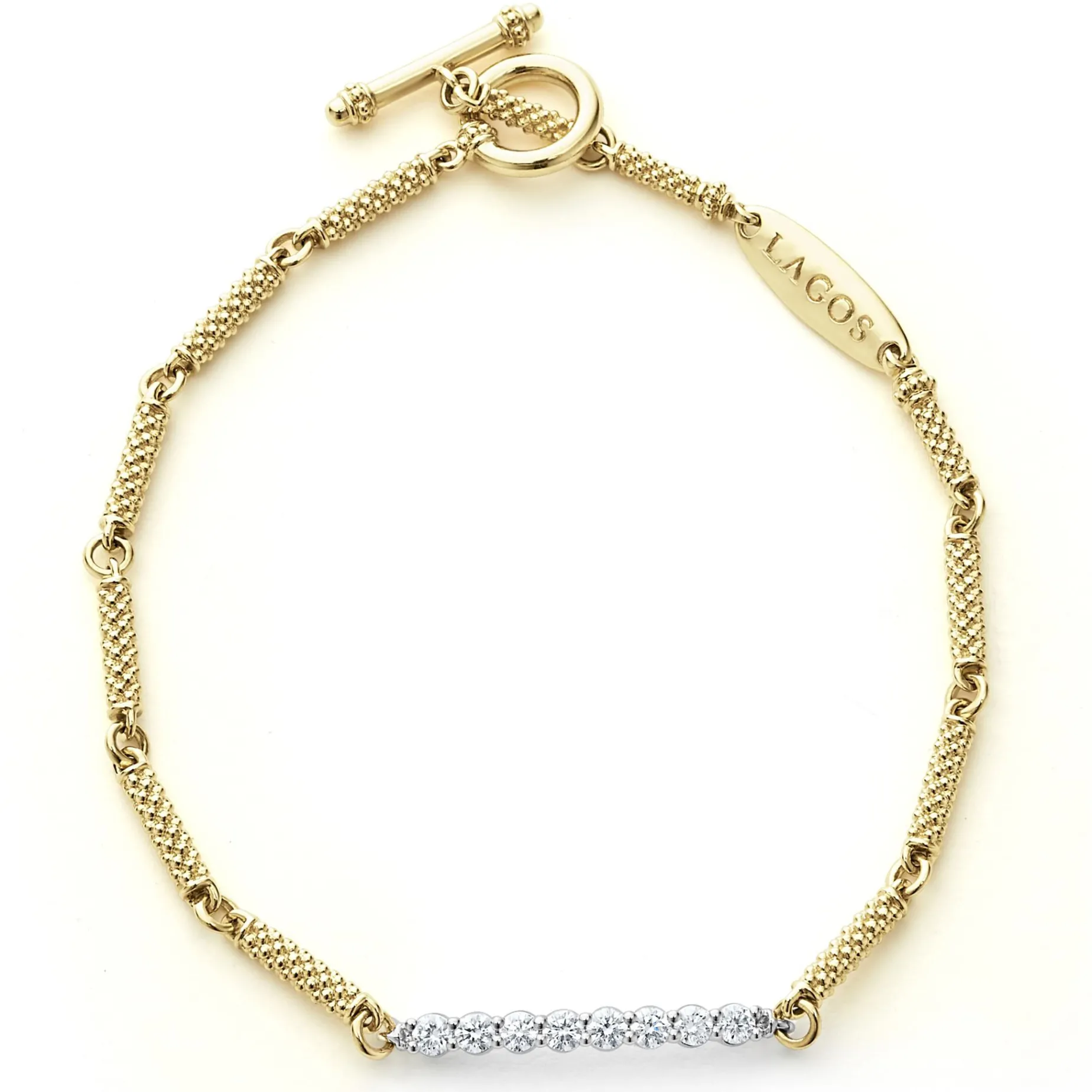 Diamonds<LAGOS 18K Gold Superfine Diamond Bracelet