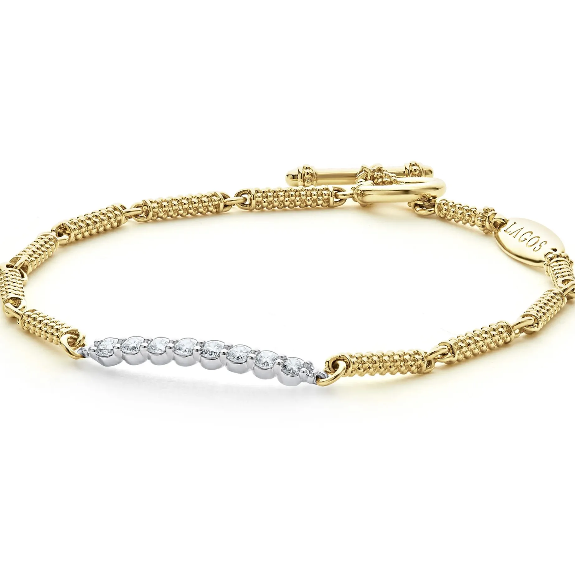 Diamonds<LAGOS 18K Gold Superfine Diamond Bracelet