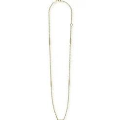 Chains<LAGOS 18K Gold Superfine Station Chain Necklace