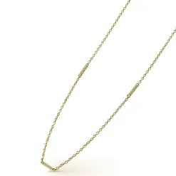Chains<LAGOS 18K Gold Superfine Station Chain Necklace