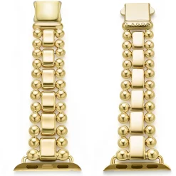 Gold<LAGOS 18K Gold Watch Bracelet-38-45Mm