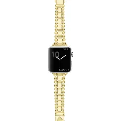 Gold<LAGOS 18K Gold Watch Bracelet-38-45Mm