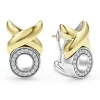 Diamonds<LAGOS 18K Gold Xo Diamond Earrings