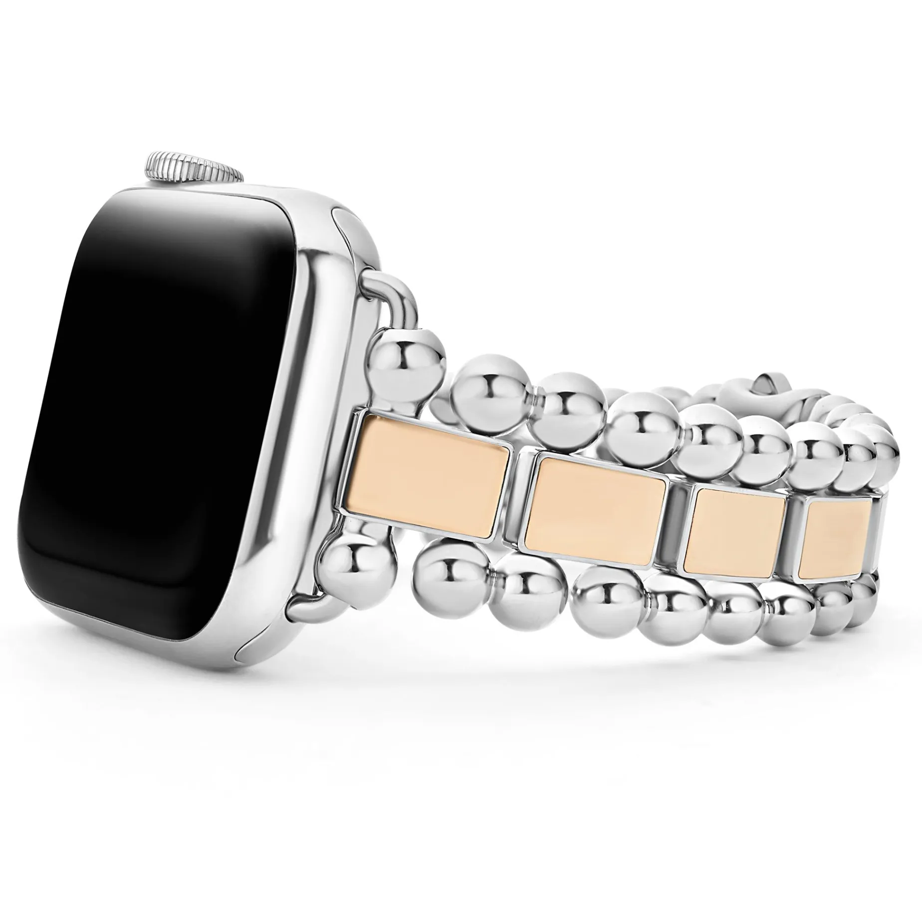 Watch Bracelets<LAGOS 18K Rose Gold And Stainless Steel Watch Bracelet-38-45Mm