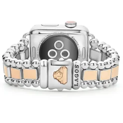 Watch Bracelets<LAGOS 18K Rose Gold And Stainless Steel Watch Bracelet-38-45Mm