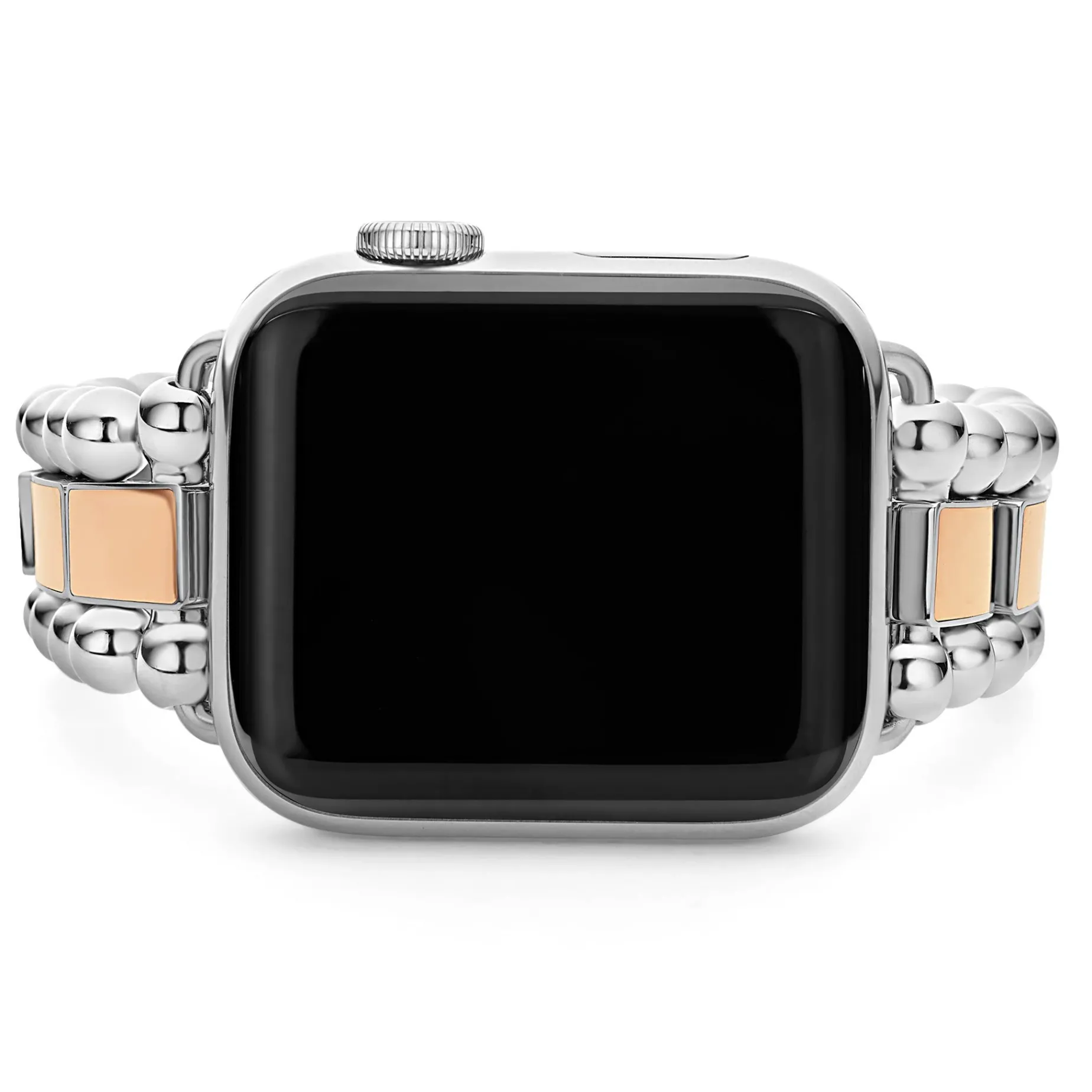 Watch Bracelets<LAGOS 18K Rose Gold And Stainless Steel Watch Bracelet-38-45Mm