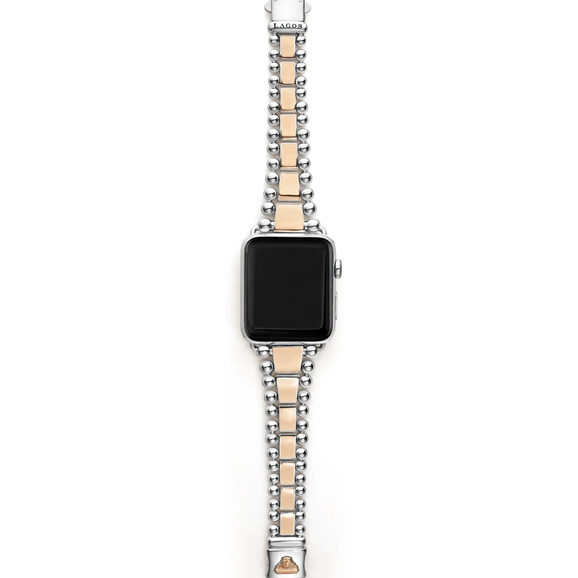 Watch Bracelets<LAGOS 18K Rose Gold And Stainless Steel Watch Bracelet-42-49Mm