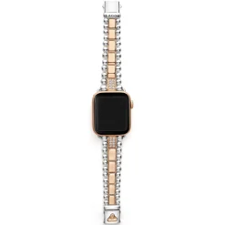 Diamonds<LAGOS 18K Rose Gold And Sterling Silver Single Diamond Watch Bracelet-38-45Mm