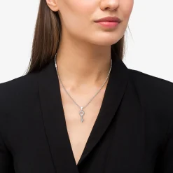 Diamonds<LAGOS Key Diamond Pendant Necklace