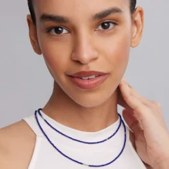 Caviar Necklaces<LAGOS Lapis Necklace