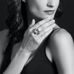 Gemstones<LAGOS Large Citrine Statement Ring