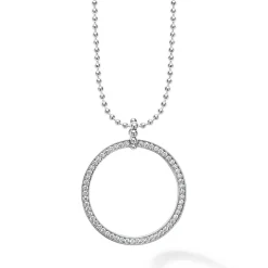Diamonds<LAGOS Large Diamond Circle Pendant Necklace