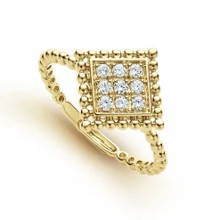 Diamonds<LAGOS Large 18K Gold Diamond Ring