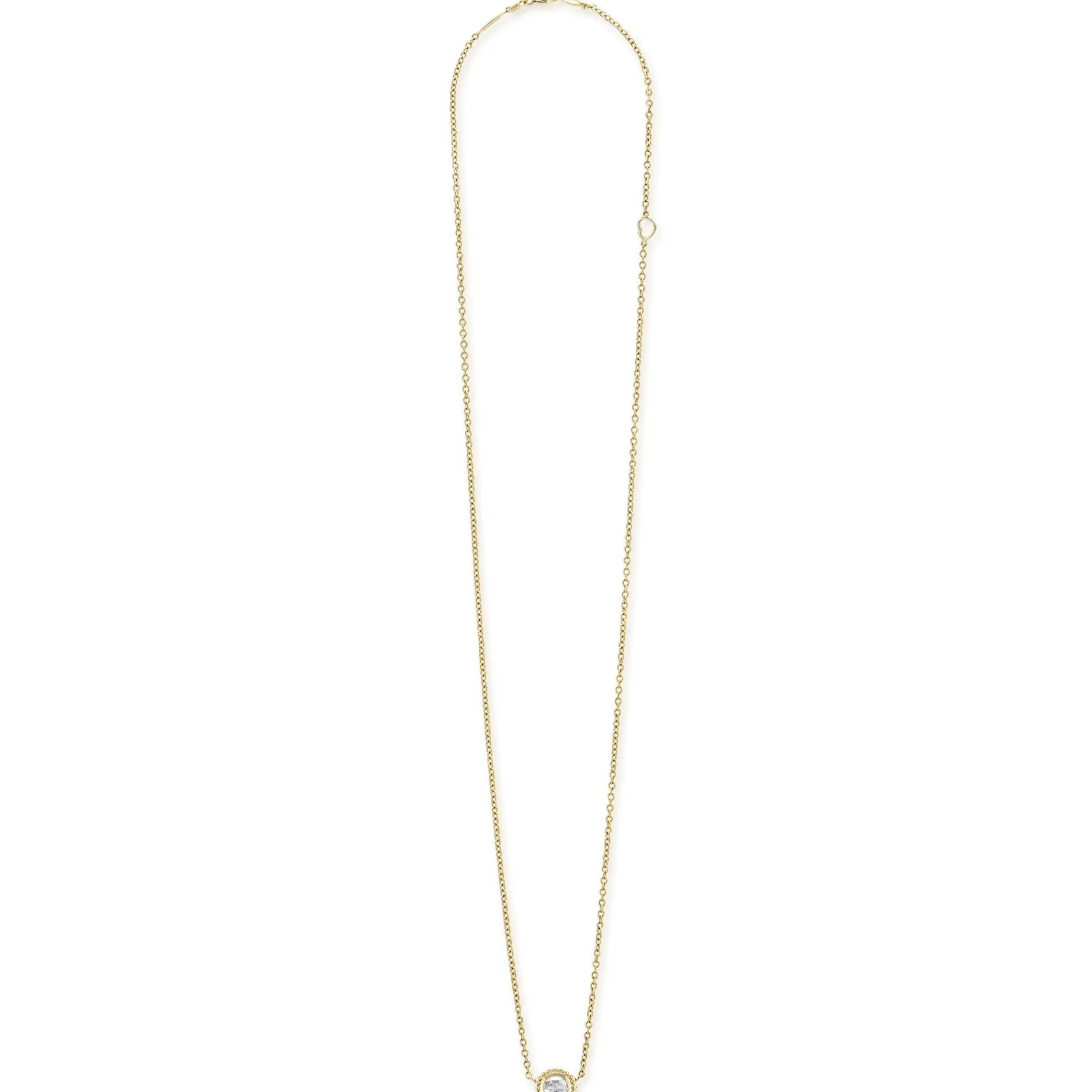 Gold<LAGOS Large Rose Cut Diamond Necklace