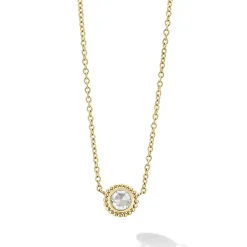 Diamonds<LAGOS Large Rose Cut Diamond Necklace