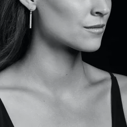 Drop Earrings<LAGOS Linear Diamond Earrings