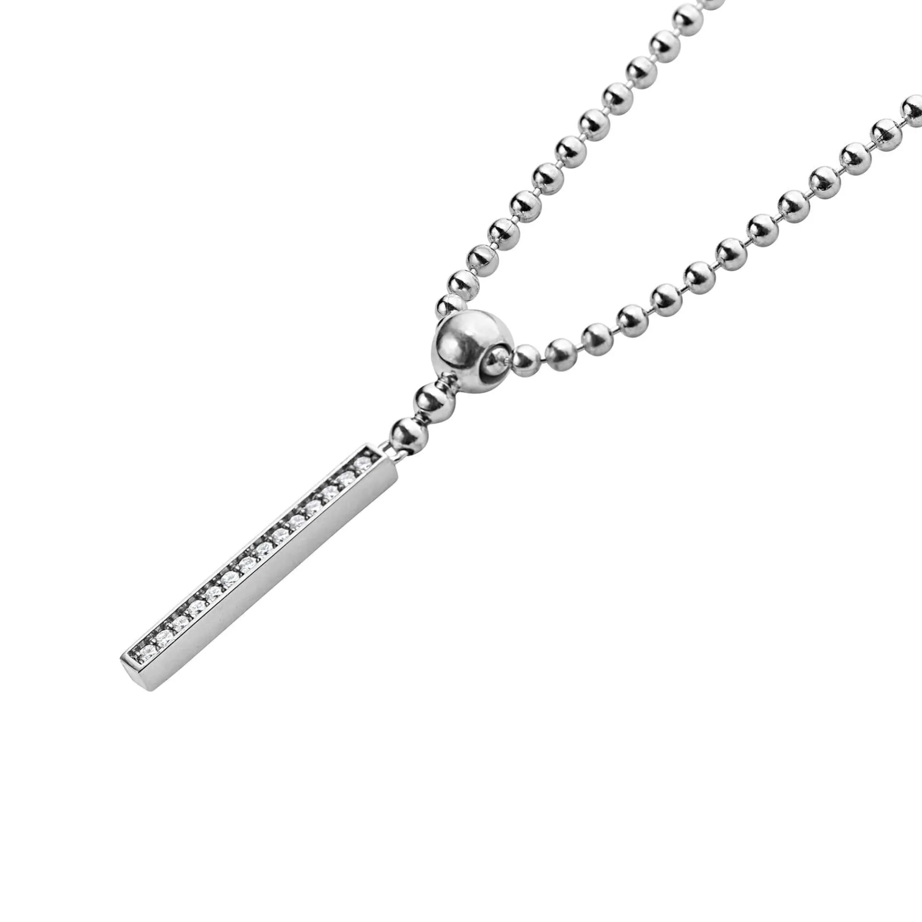 Pendant Necklaces<LAGOS Linear Diamond Pendant Necklace