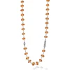 Gemstones<LAGOS Long Citrine Beaded Necklace