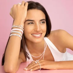 Long Necklaces<LAGOS Long Pink Ceramic Beaded Necklace