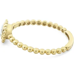 Gold<LAGOS Medium Rose Cut Diamond Ring