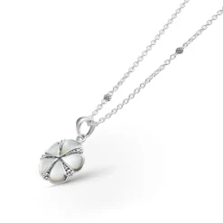 Pearl<LAGOS Mother Of Pearl Flower Pendant Necklace