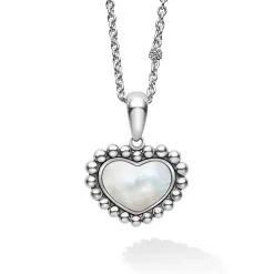 Pearl<LAGOS Mother Of Pearl Heart Necklace