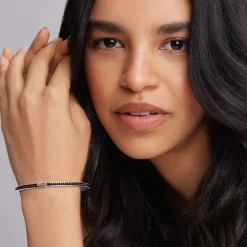 Gemstones<LAGOS Onyx Bangle