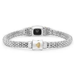 Gemstones<LAGOS Onyx Caviar Bracelet | 6Mm