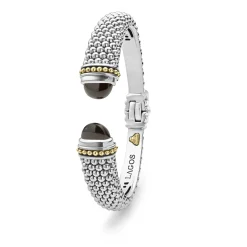 Cuffs<LAGOS Onyx Cuff Bracelet | 12Mm