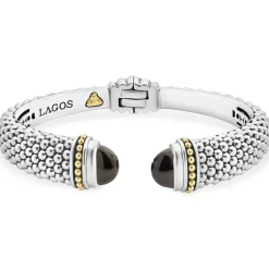 Gemstones<LAGOS Onyx Cuff Bracelet | 12Mm