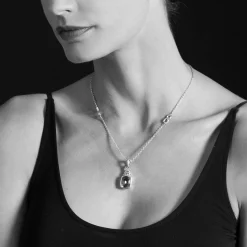 Gemstones<LAGOS Onyx Pendant