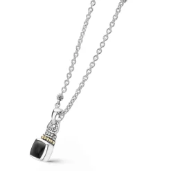 Gemstones<LAGOS Onyx Pendant Necklace