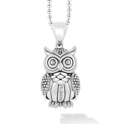 Long Necklaces<LAGOS Owl Pendant Necklace