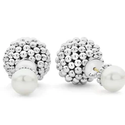 Pearl<LAGOS Pearl Front-Back Earrings