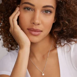 Pendant Necklaces<LAGOS Pearl Pendant Necklace