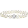 Pearl<LAGOS Pearl Silver Station Bead Bracelet