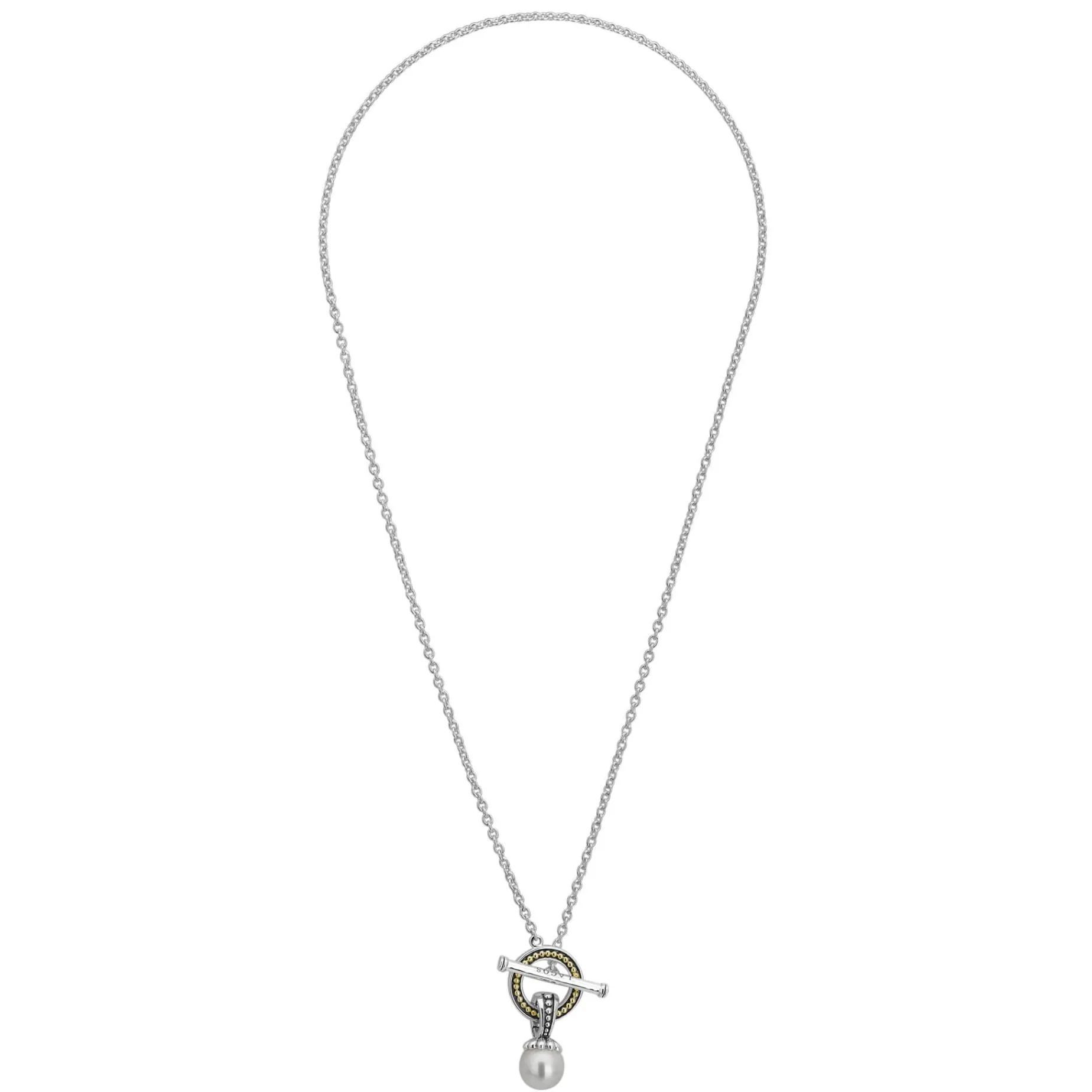 Pendant Necklaces<LAGOS Pearl Toggle Pendant Necklace