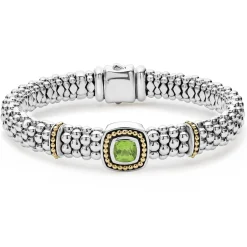 Gemstones<LAGOS Peridot Caviar Bracelet | 9Mm