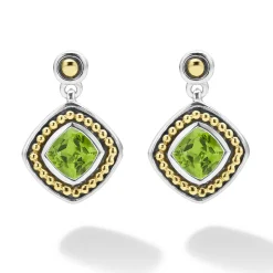 Gemstones<LAGOS Peridot Drop Earrings