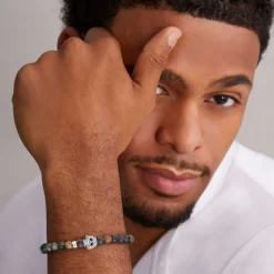 Bracelets<LAGOS Picasso Jasper Skull Bracelet